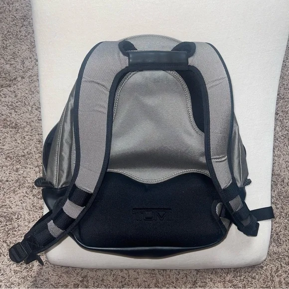 Tumi Two-Tone Backpack in Gray and Black - Picture 2 of 3